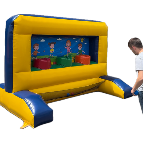 Jeu gonflable LANCE DE BALLES