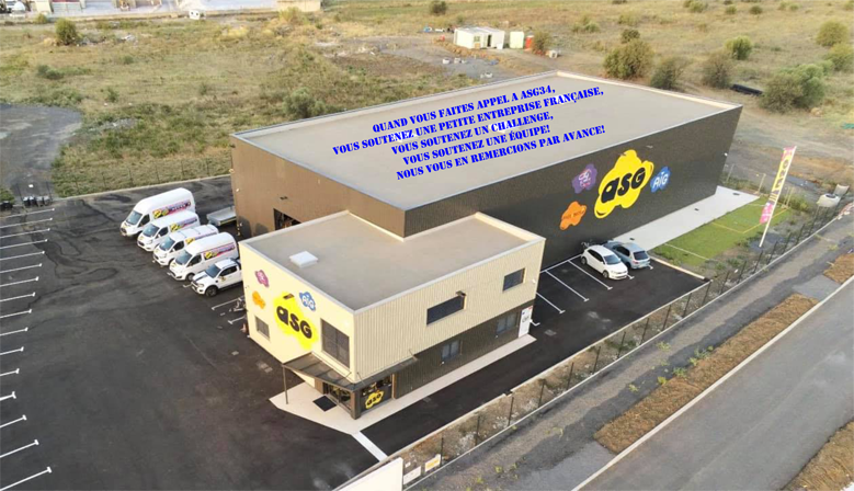 Nouveaux LOCAUX au 5 Mail de la Méditerranée - HELIOPOLE - 34550 BESSAN France