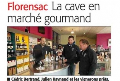 Marché Gourmand samedi 8 AVRIL 2017 Cave Coopérative de Florensac