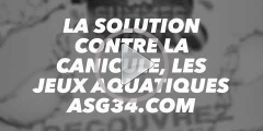 JEUX AQUATIQUES ASG34