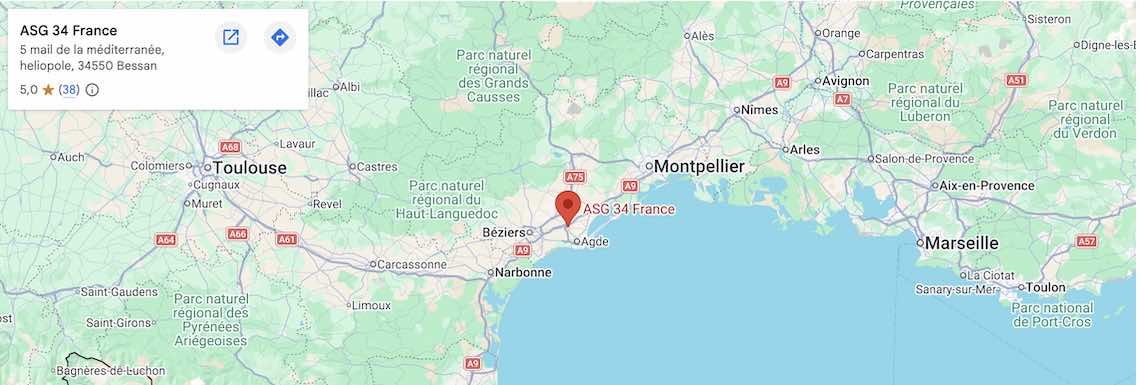 Carte : 5 mail de la méditerranée, heliopole, 34550 Bessan